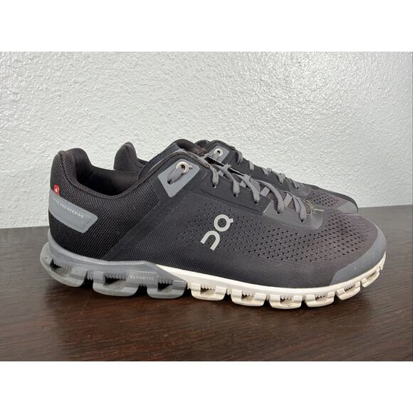 On Running Sneakers Mens 10.5 Cloudflow Black Asphalt Helion Athletic 35.99238 main image 8